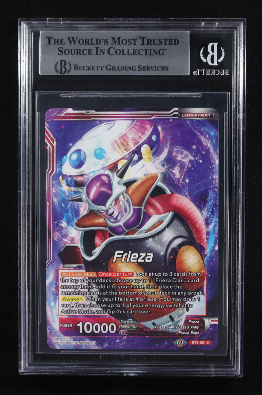 Linda Young Signed 2020 Universal Onslaught Frieza C #BT9001 (BGS) at PristineAuction.com Linda Young Signed 2020 Universal Onslaught Frieza C #BT9001 (BGS) at PristineAuction.com