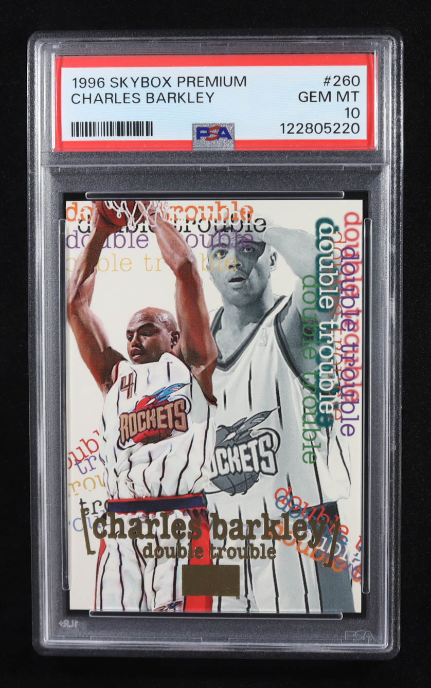 Charles Barkley 1996 Skybox Premium #260 (PSA 10) at PristineAuction.com Charles Barkley 1996 Skybox Premium #260 (PSA 10) at PristineAuction.com