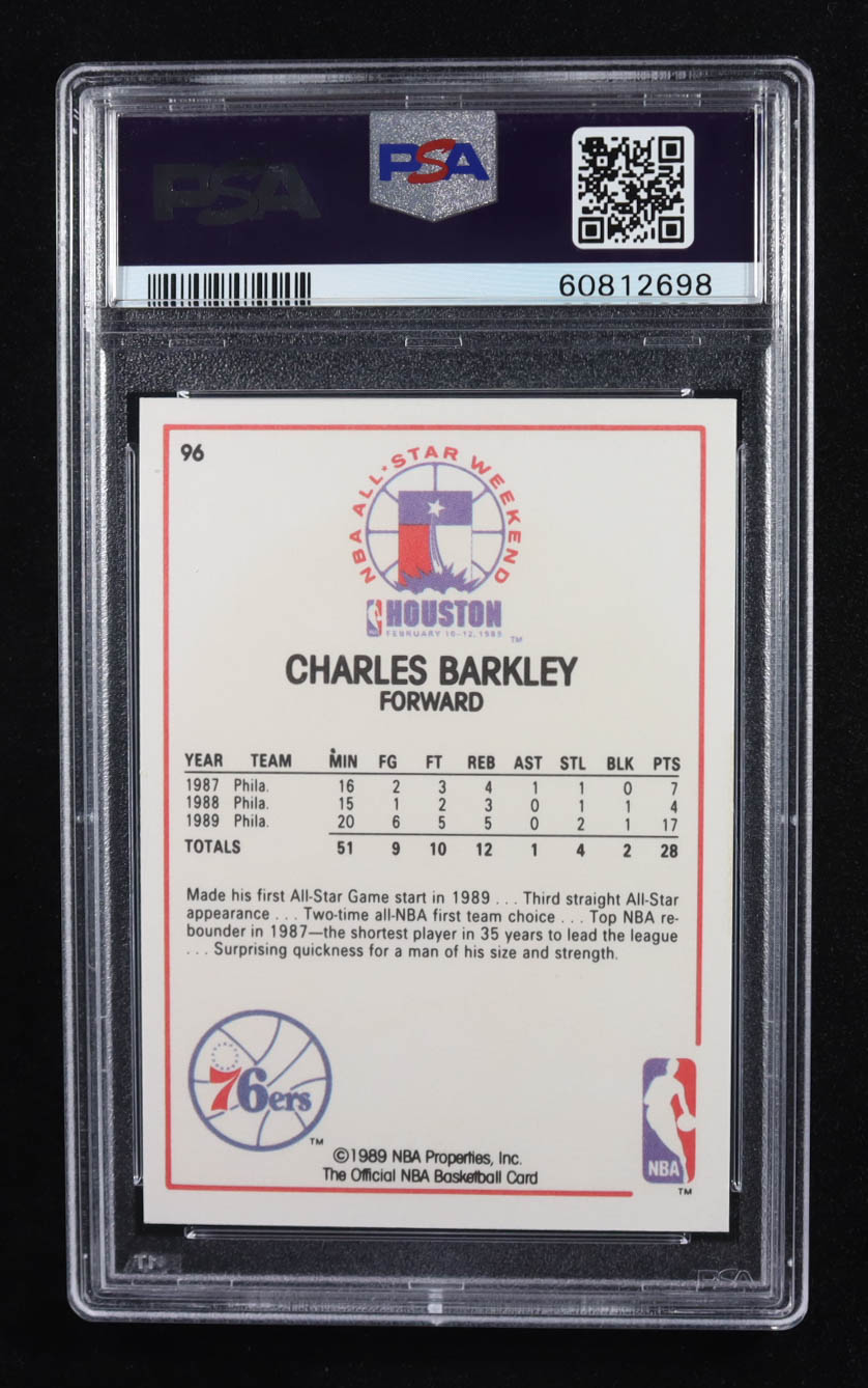 Charles Barkley 1989 Hoops All-Star #96 (PSA 10) at PristineAuction.com Charles Barkley 1989 Hoops All-Star #96 (PSA 10) at PristineAuction.com