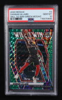 Damian Lillard 2020 Mosaic Will to Win Green Mosaic #2 (PSA 10) at PristineAuction.com