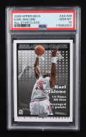 Karl Malone 2008 Upper Deck All Star Class #ASKM (PSA 10) at PristineAuction.com