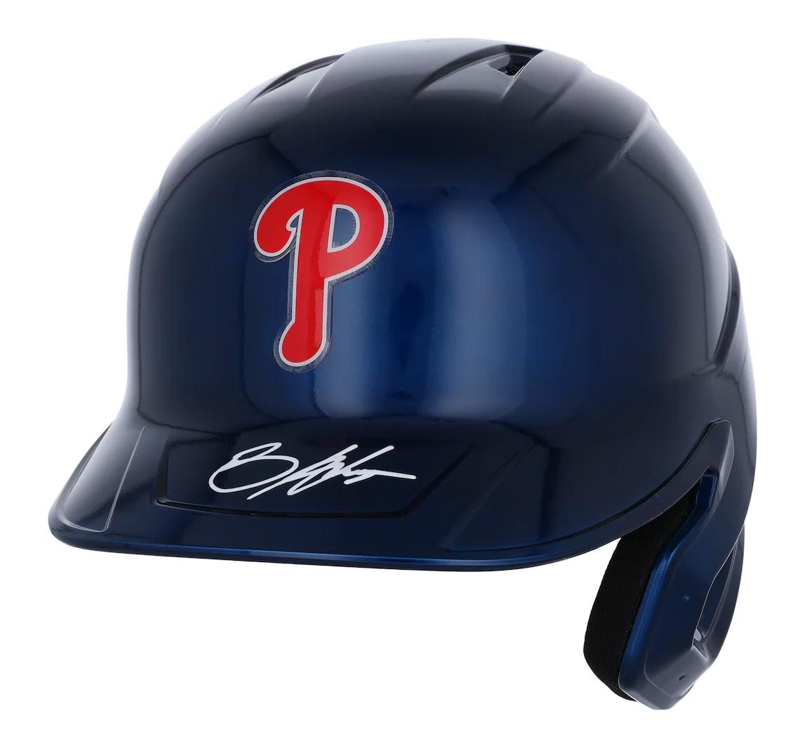 Bryce Harper Signed Phillies Full-Size Batting Chrome Helmet (Fanatics) at PristineAuction.com Bryce Harper Signed Phillies Full-Size Batting Chrome Helmet (Fanatics) at PristineAuction.com