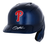 Bryce Harper Signed Phillies Full-Size Batting Chrome Helmet (Fanatics) at PristineAuction.com