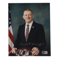 Eugene Kranz Signed 8x10 Photo (Beckett) at PristineAuction.com