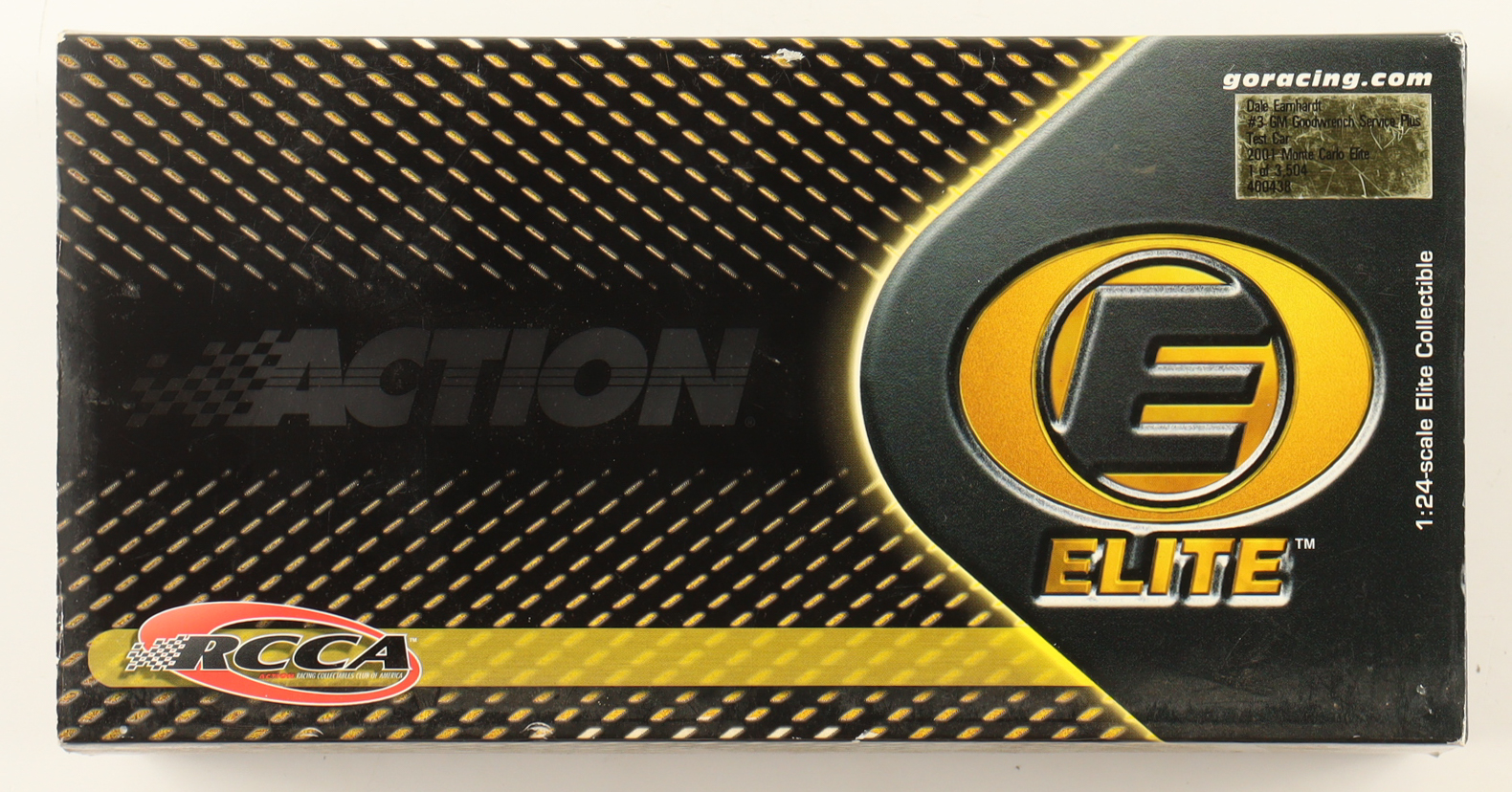 Dale Earnhardt LE NASCAR #3 GM Goodwrench Service Plus Test Car - 2001 Monte Carlo Elite 1:24 Scale Diecast Car at PristineAuction.com Dale Earnhardt LE NASCAR #3 GM Goodwrench Service Plus Test Car - 2001 Monte Carlo Elite 1:24 Scale Diecast Car at PristineAuction.com