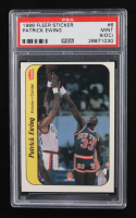 Patrick Ewing 1986-87 Fleer Stickers #6 (PSA 9) at PristineAuction.com