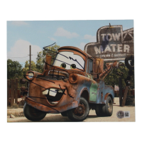 Larry the Cable Guy Signed "Cars" 8x10 Photo (Beckett) at PristineAuction.com
