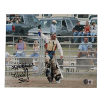 Forrie J. Smith Signed "Yellowstone" 8x10 Photo Inscribed "God Bless Ya" (Beckett) at PristineAuction.com