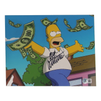 Dan 	Castellaneta Signed "The Simpsons" 8x10 Photo (Beckett) at PristineAuction.com