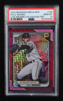 Paul Skenes 2024 Bowman Chrome Mega Box Prospects Fuchsia Refractors #BCP125 RC #230/299 (PSA 10) at PristineAuction.com
