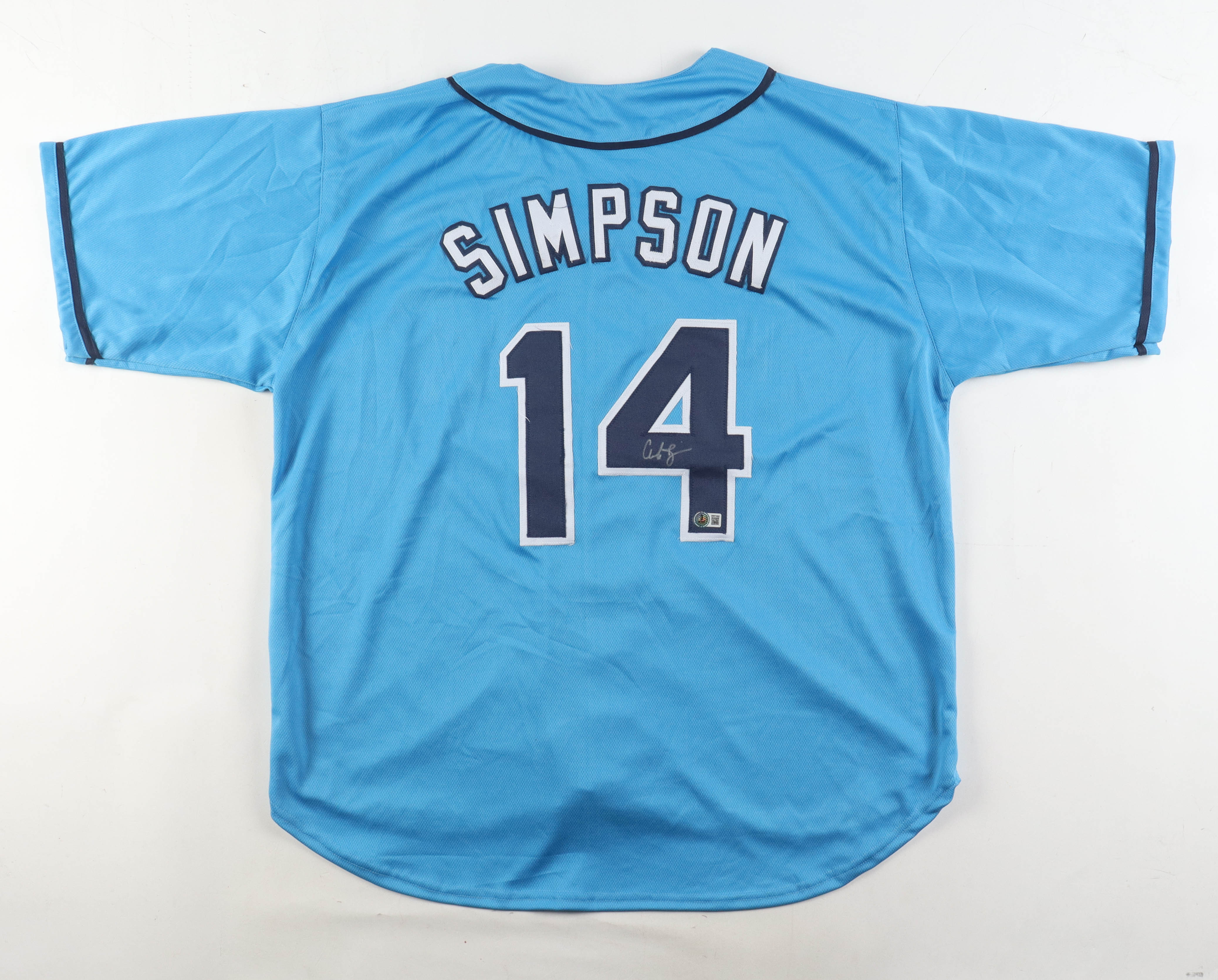 Chandler Simpson Signed Jersey (Beckett) at PristineAuction.com Chandler Simpson Signed Jersey (Beckett) at PristineAuction.com