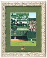 "Willie Mays: The Catch" Custom Framed Photo Display with HOF Induction Pin at PristineAuction.com