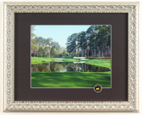 "The 12th Hole at the Masters Augusta National Golf Course" Custom Framed Photo Display with Masters Pin at PristineAuction.com