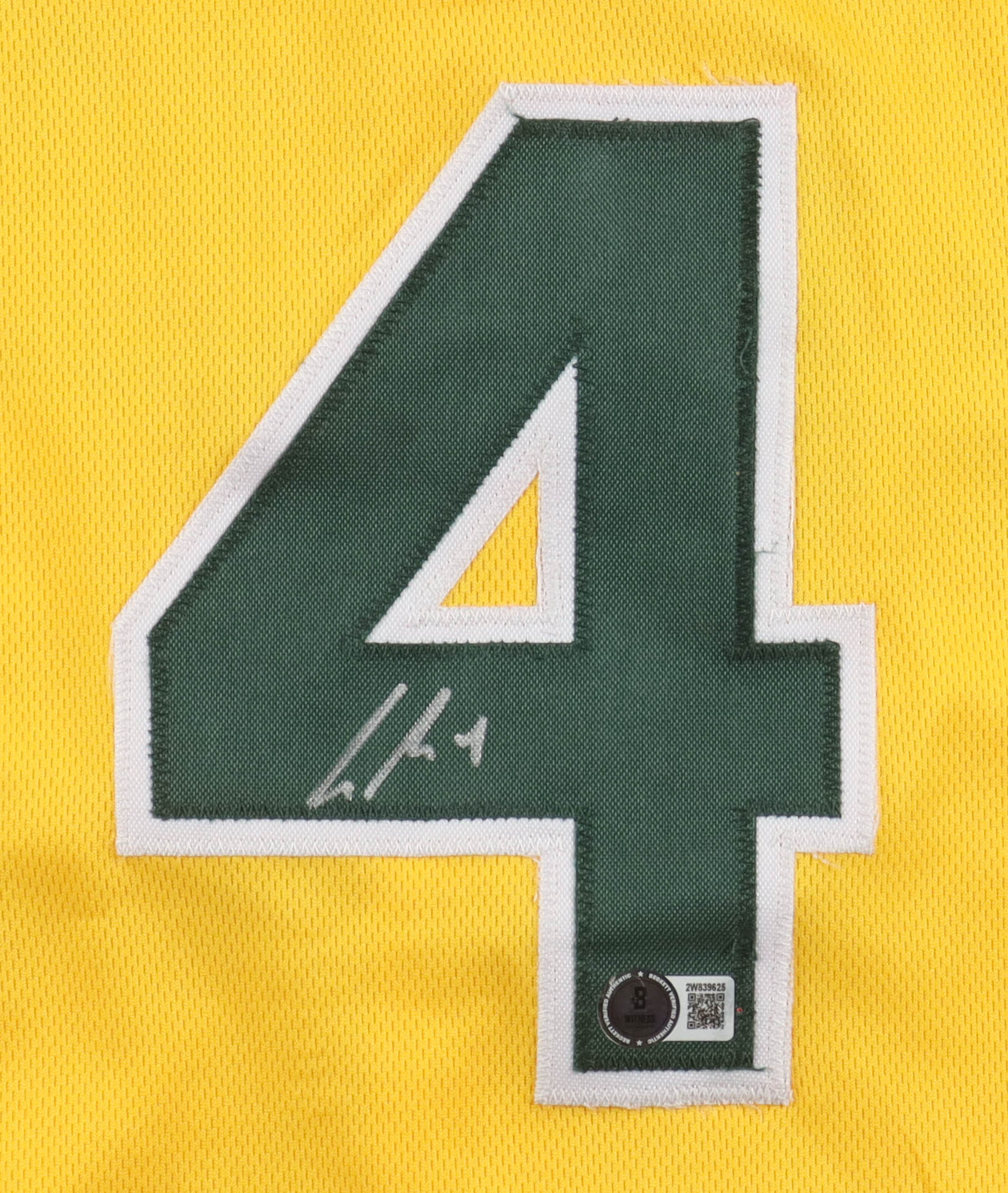Lawrence Butler Signed Jersey (Beckett) at PristineAuction.com Lawrence Butler Signed Jersey (Beckett) at PristineAuction.com