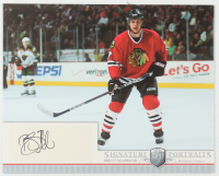 Brent Seabrook Signed 2006-07 Upper Deck Oversized Be A Player Portraits #SP-SE Auto at PristineAuction.com
