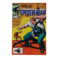 1985 "Web of Spider-Man" Issue #9 Marvel Comic Book at PristineAuction.com