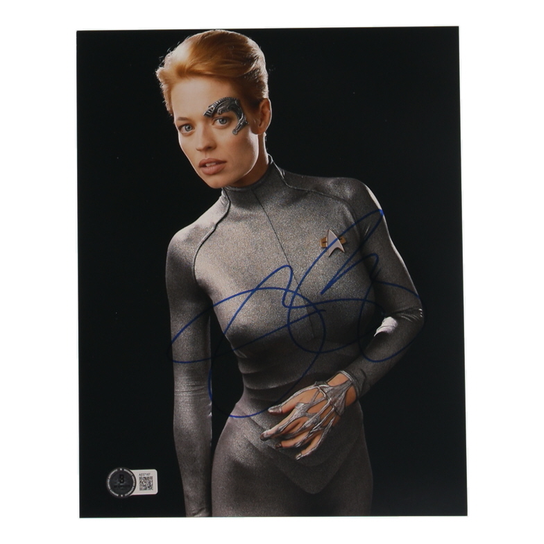 Jeri Ryan Signed "Star Trek" 8x10 Photo (Beckett) at PristineAuction.com Jeri Ryan Signed "Star Trek" 8x10 Photo (Beckett) at PristineAuction.com
