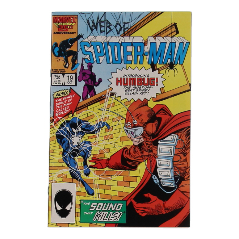 1986 "Web of Spider-Man" Issue #19 Marvel Comic Book at PristineAuction.com 1986 "Web of Spider-Man" Issue #19 Marvel Comic Book at PristineAuction.com