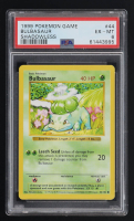 Bulbasaur Pokemon 1999 Base Shadowless #44 (PSA 6) at PristineAuction.com