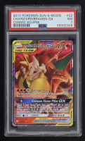 Charizard & Braixen GX 2019 Pokemon Sun and Moon Cosmic Eclipse #22 (PSA 7) at PristineAuction.com
