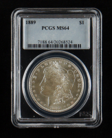 1889 Morgan Silver Dollar (PCGS MS64) at PristineAuction.com