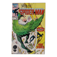 1987 "Web of Spider-Man" Issue #24 Marvel Comic Book at PristineAuction.com