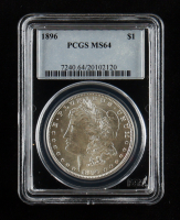 1896 Morgan Silver Dollar (PCGS MS64) at PristineAuction.com