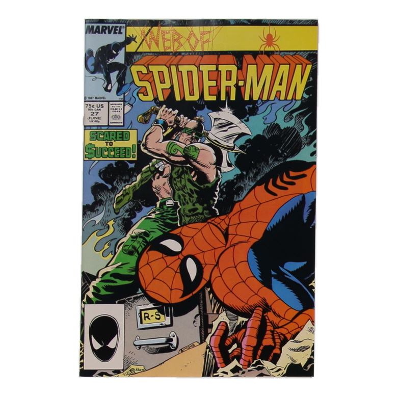 1987 "Web of Spider-Man" Issue #27 Marvel Comic Book at PristineAuction.com 1987 "Web of Spider-Man" Issue #27 Marvel Comic Book at PristineAuction.com