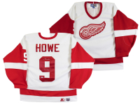 Gordie Howe Signed Red Wings Reebok Authentic Jersey Inscribed "Mr. Hockey" & "HOF 72" (PSA) at PristineAuction.com