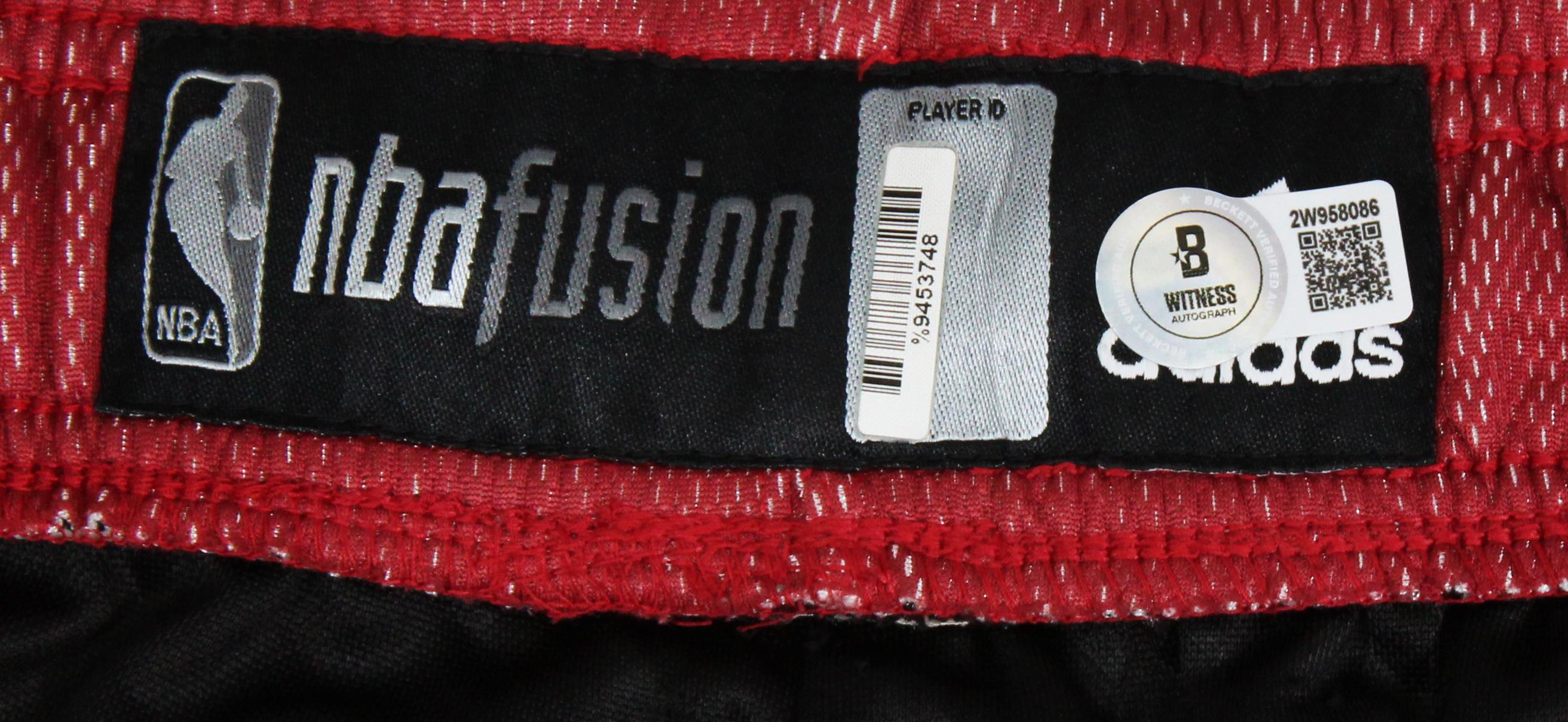 Shaquille O'Neal Signed Cavaliers Practice-Worn Adidas Basketball Shorts (Beckett) at PristineAuction.com Shaquille O'Neal Signed Cavaliers Practice-Worn Adidas Basketball Shorts (Beckett) at PristineAuction.com