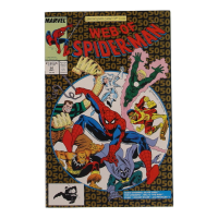 1989 "Web of Spider-Man" Issue #50 Marvel Comic Book at PristineAuction.com