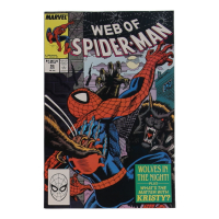 1989 "Web of Spider-Man" Issue #53 Marvel Comic Book at PristineAuction.com