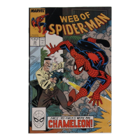 1989 "Web of Spider-Man" Issue #54 Marvel Comic Book at PristineAuction.com