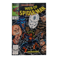 1989 "Web of Spider-Man" Issue #55 Marvel Comic Book at PristineAuction.com