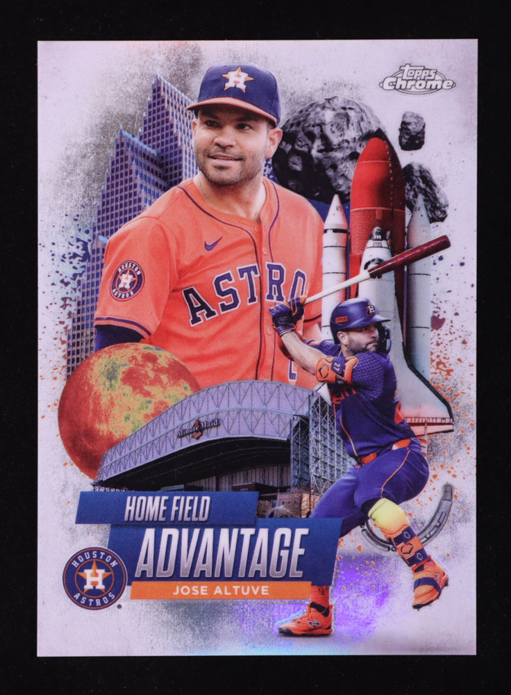 Jose Altuve 2025 Topps Chrome Home Field Advantage #HA40