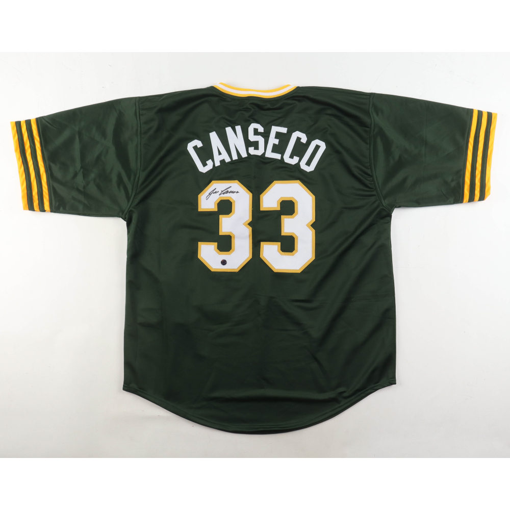 Jose Canseco Signed Jersey (AWM) at PristineAuction.com