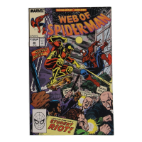 1989 "Web of Spider-Man" Issue #56 Marvel Comic Book at PristineAuction.com