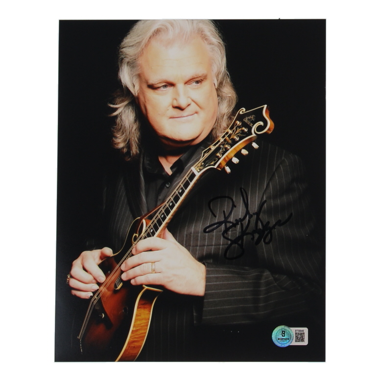 Ricky Skaggs Signed 8x10 Photo (Beckett) at PristineAuction.com Ricky Skaggs Signed 8x10 Photo (Beckett) at PristineAuction.com