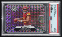 Jayden Daniels 2024 Panini Mosaic Mosaic #272 RC (PSA 9) at PristineAuction.com