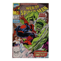 1990 "Web of Spider-Man" Issue #69 Marvel Comic Book at PristineAuction.com