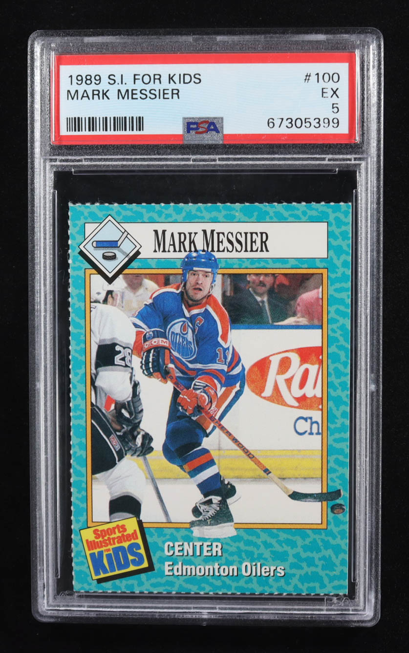 Mark Messier 1989 Sports Illustrated for Kids I #100 (PSA 5) at PristineAuction.com Mark Messier 1989 Sports Illustrated for Kids I #100 (PSA 5) at PristineAuction.com