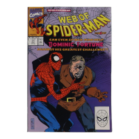 1990 "Web of Spider-Man" Issue #71 Marvel Comic Book at PristineAuction.com