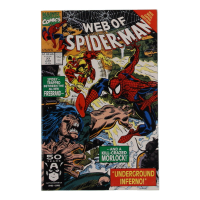 1991 "Web of Spider-Man" Issue #77 Marvel Comic Book at PristineAuction.com