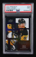 Sidney Crosby 2024-25 Upper Deck UD Portraits Black #P20 (PSA 9) at PristineAuction.com