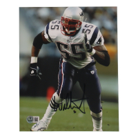 Willie McGinest Signed Patriots 8x10 Photo (Beckett) at PristineAuction.com
