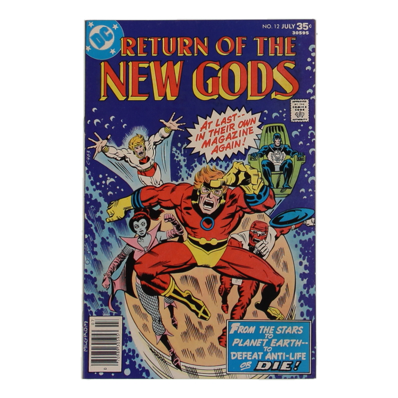 1977 "Return of the New Gods" Issue #12 DC Comic Book at PristineAuction.com 1977 "Return of the New Gods" Issue #12 DC Comic Book at PristineAuction.com