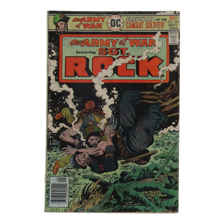 1976 "Our Army at War" Issue #296 DC Comic Book at PristineAuction.com 1976 "Our Army at War" Issue #296 DC Comic Book at PristineAuction.com