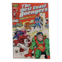 1986 "The West Coast Avengers" Issue #13 Marvel Comic Book at PristineAuction.com