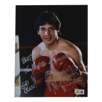 Ray 'Boom Boom' Mancini Signed 8x10 Photo Inscribed "God Bless!" & "Best Wishes for Health & Success!" (Beckett) at PristineAuction.com