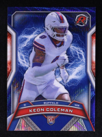 Keon Coleman 2024 Topps Resurgence Navy Surge #111 #202/275 RC at PristineAuction.com